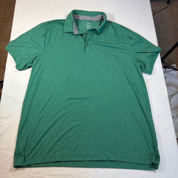 George Mens green polo shirt.  Size XL.  business casual. golf. tennis - Picture 5 of 6